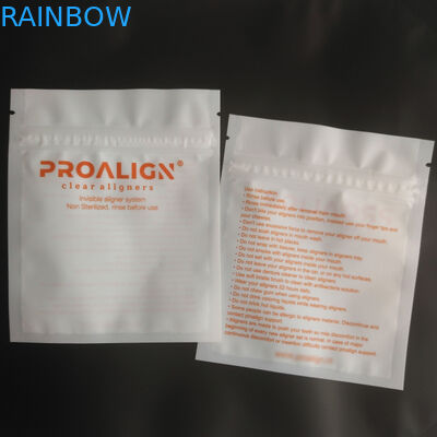 Gravure dos sacos do empacotamento plástico de Cmyk 120mic MOPP dos dentes com um lado