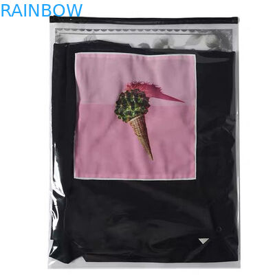 Saco Ziplock claro Resealable do MOPP CMYK que empacota VMPET para a roupa