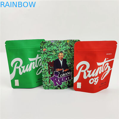 A prova biodegradável do cheiro do GV 100mic CMYK ensaca VMPET Resealable MOPP