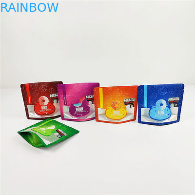 Gravure de 3.SA8000 QS CBD que imprime os malotes 100mic Matte Clear Mylar Bags da prova do cheiro