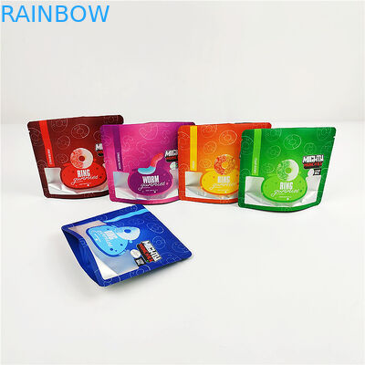 a folha da prova do cheiro do GV de 14g CBD ensaca o saco de empacotamento gomoso de 80mic Mylar