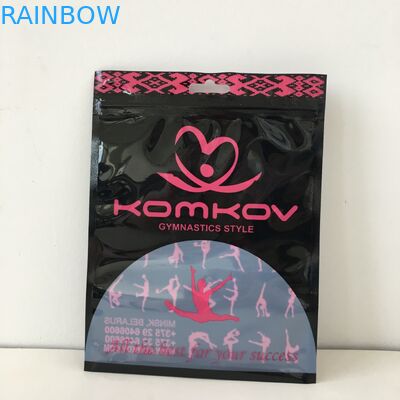 Saco plástico Ziplock VMPET Pantone do zíper da peúga 13x21cm MOPP para peúgas do esporte