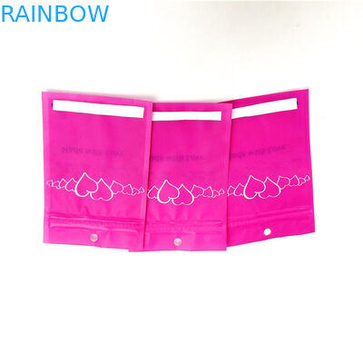 o filme múltiplo do projeto do saco plástico feito sob encomenda da joia do foi do logotipo cortou os alinhadores que empacotam sacos para o saco ziplock claro da roupa