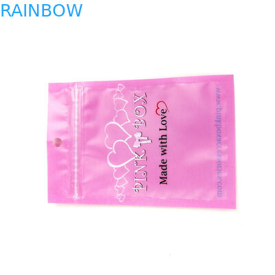 o filme múltiplo do projeto do saco plástico feito sob encomenda da joia do foi do logotipo cortou os alinhadores que empacotam sacos para o saco ziplock claro da roupa