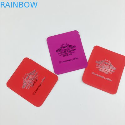 O resíduo metálico feito sob encomenda por atacado do chá da semente do empacotamento de alimento da folha de alumínio ensaca horizontalmente as porcas que empacotam o saco