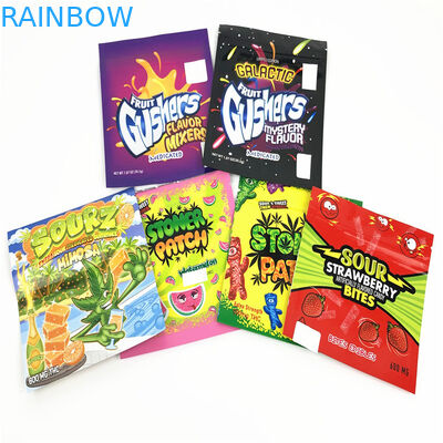 Malote da folha do resíduo metálico CMYK 100mic Mylar que empacota o malote de empacotamento de VMPET CBD