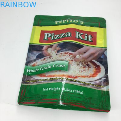 OS MOPP VMPET 296g levantam-se o jogo Ziplock 10.5oz da pizza da crosta da grão do malote