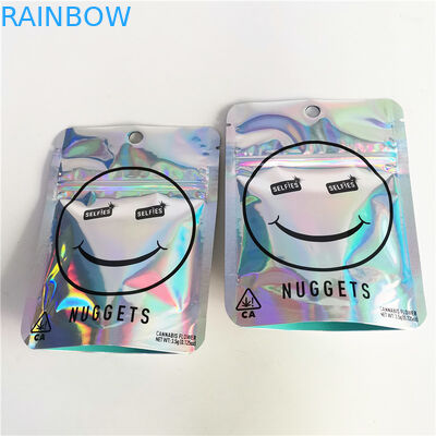 incenso erval de 3.5g Cbd que empacota o saco do zíper de Matte Glossy 12C VMPET Cbd