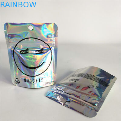 incenso erval de 3.5g Cbd que empacota o saco do zíper de Matte Glossy 12C VMPET Cbd