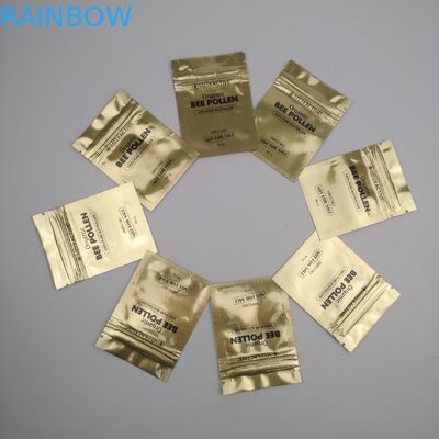 Malotes plásticos do Gravure 100mic CMYK que empacotam o malote liso do zíper do GV VMPET