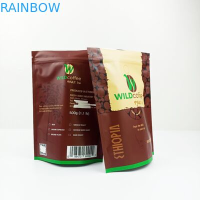 O vmpet dos malotes da folha de alumínio do GV CMYK do MOPP 200mic goteja o saco de filtro do café