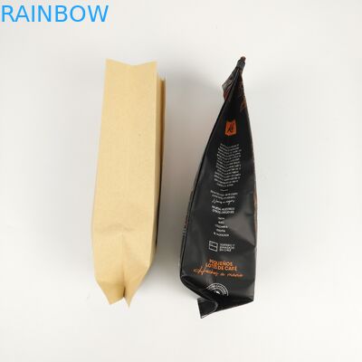 saco lateral de embalagem inferior liso do zíper do reforço do PE do GV 12C do saco de 200mic CMYK