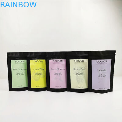 Saco Ziplock do petisco do Mopp 180mic que empacota o malote plástico do zíper do Gravure de 1-50kg Vmpet