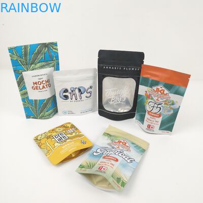 Malote do zíper de Doypack do Gravure de CMYK 200mic Matte Aluminum Foil Pouches VMPET