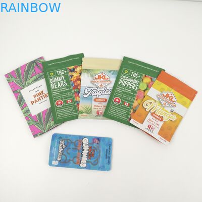 Malote do zíper de Doypack do Gravure de CMYK 200mic Matte Aluminum Foil Pouches VMPET