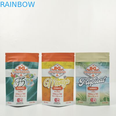 Matte Doypack 0.7c Al Stand Up Zipper Pouch Compostable para o petisco de Bolsa