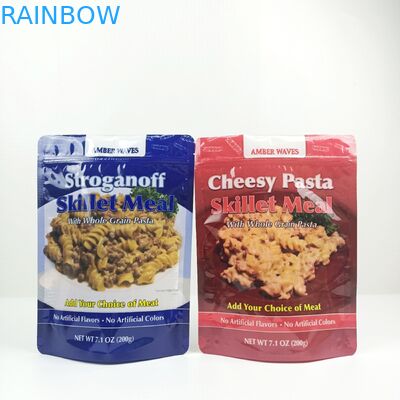 O Ziplock Resealable de CMYK Mopp Mylar ensaca o saco plástico de Doypack do malote da retorta