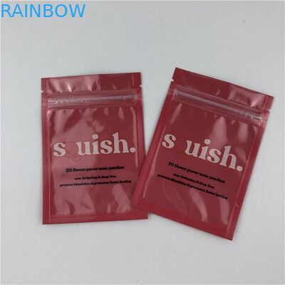 saco 0.7c Al With Clear Front Window do zíper de Mylar do Gravure de 120mic MOPP