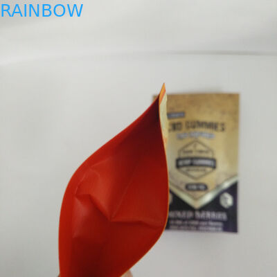 malote de empacotamento de Gummies dos doces do malote de 150mg THC CBD Sugar Doypack Candies Gummies Packaging