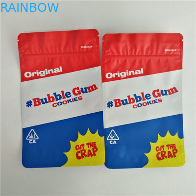 A folha impressa feita sob encomenda Mylar da tira do óleo de cânhamo remove ervas daninhas do saco de empacotamento da cápsula de Vape Pen Pack Gummies Candy Pouches CBD