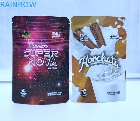 amigos da folha de alumínio de 1g 4g 7g 10g que empacotam o saco da prova do cheiro do delta 8 do malote dos gummies do saco CBD com zíper