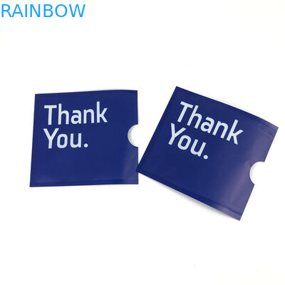 O costume imprimindo por atacado dá forma a sacos de empacotamento de Mylar do cartão plástico da inserção de Matte Opp Heat Sealing Custom