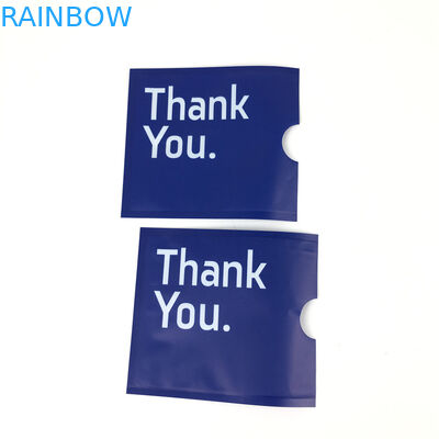 O costume imprimindo por atacado dá forma a sacos de empacotamento de Mylar do cartão plástico da inserção de Matte Opp Heat Sealing Custom