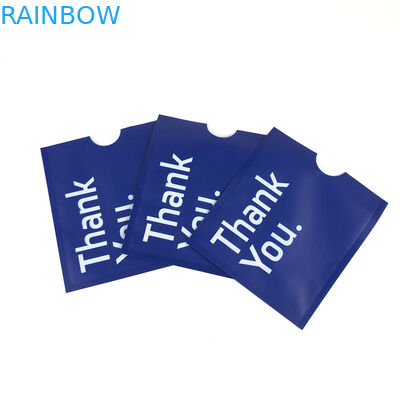 O costume imprimindo por atacado dá forma a sacos de empacotamento de Mylar do cartão plástico da inserção de Matte Opp Heat Sealing Custom