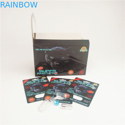 Mamba de empacotamento Pather da bolha da caixa de cartão do comprimido da platina 3D do rinoceronte 7