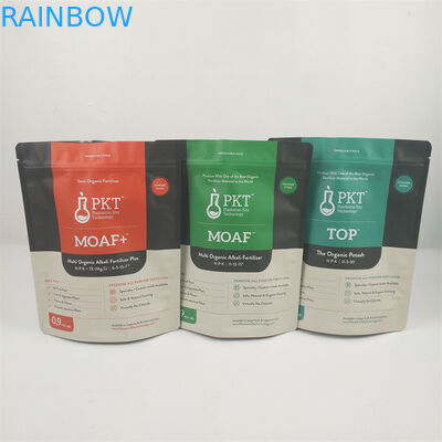 Malotes plásticos de VMPET Doypack que empacotam a prova Pantone CMYK do cheiro 120 mícrons