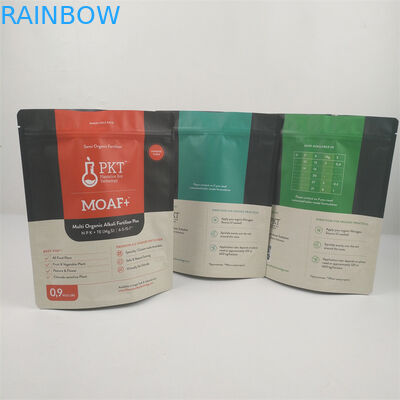 Da prova Resealable do cheiro do malote do zíper de CMYK Pantone CPE reciclável MOPP do PVC