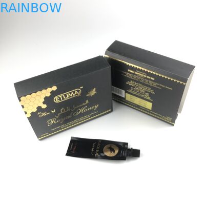 A saúde feita sob encomenda de Honey Packaging Bags 12g 15ml 20grams do cavalo do preto do saquinho do mel 10g do VIP suplementa o saquinho de empacotamento