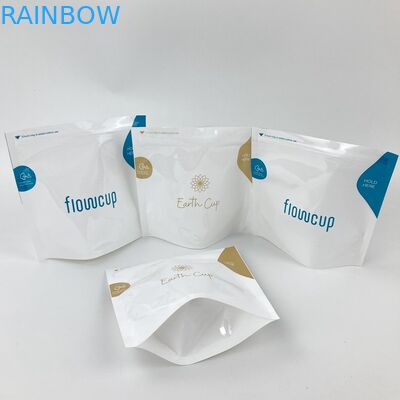 O petisco de Mylar do Steriliser da micro-ondas ensaca 150 mícrons para o copo menstrual