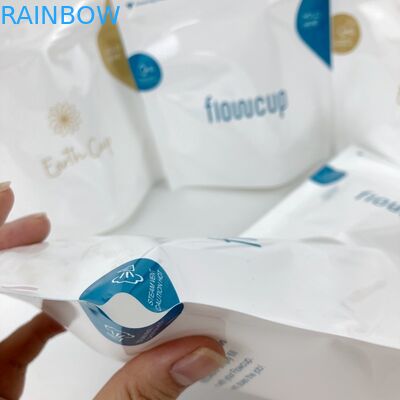 O petisco de Mylar do Steriliser da micro-ondas ensaca 150 mícrons para o copo menstrual