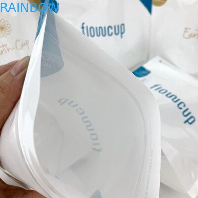 O petisco de Mylar do Steriliser da micro-ondas ensaca 150 mícrons para o copo menstrual