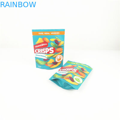 O Gravure Mylar de VMPET CMYK levanta-se sacos do zíper do MOPP Doypack Mylar do malote