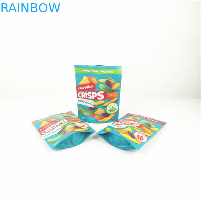 O Gravure Mylar de VMPET CMYK levanta-se sacos do zíper do MOPP Doypack Mylar do malote