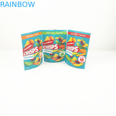 O Gravure Mylar de VMPET CMYK levanta-se sacos do zíper do MOPP Doypack Mylar do malote