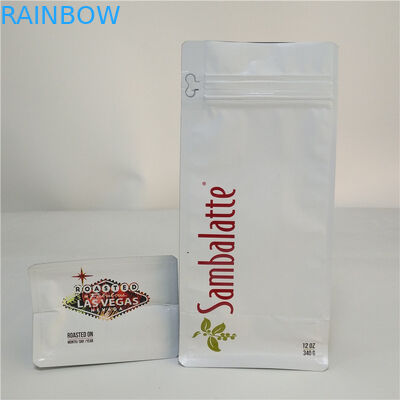 O reforço inferior da válvula de Degrassing ensaca o zíper 110 mícrons de resíduo metálico CMYK MOPP