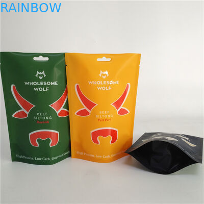 Carne de vaca seca sem perigo para as crianças da carne seca do saco do MOPP Mylar que empacota 110 mícrons