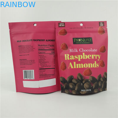 O malote plástico comestível de VMPET CMYK aquece-se - as porcas seladas do chocolate lascam 1.2C