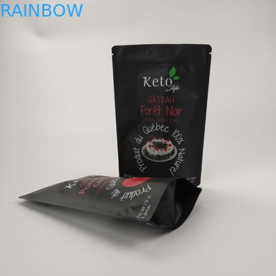 Do malote plástico do zíper de CMYK VMPET do AL 110 mícrons autoadesivos do saco comestível de CPP Mylar