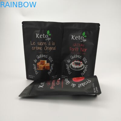 Do malote plástico do zíper de CMYK VMPET do AL 110 mícrons autoadesivos do saco comestível de CPP Mylar