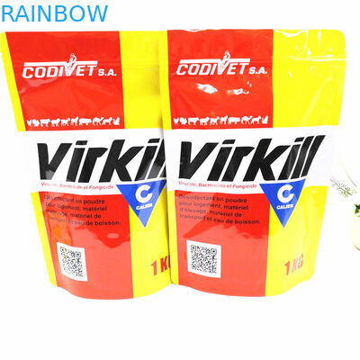 A pipoca plástica dos malotes da prova do cheiro de CMYK MOPP levanta-se 110mic