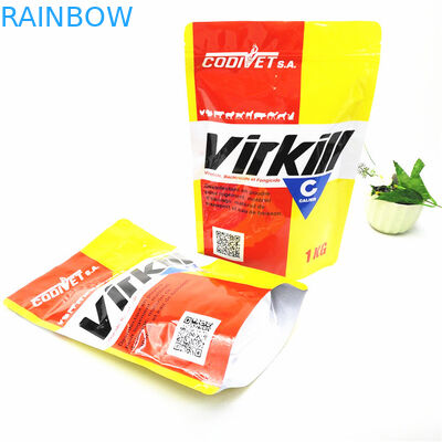 A pipoca plástica dos malotes da prova do cheiro de CMYK MOPP levanta-se 110mic