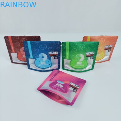 o saco do zíper do suporte do Gravure 10C acima cortou 3.5g 7g remove ervas daninhas do cânhamo MOPP 120mic