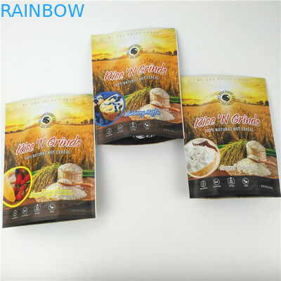 O Ziplock Resealable de Mylar da cor de CMYK ensaca 200mic está acima do malote do zíper