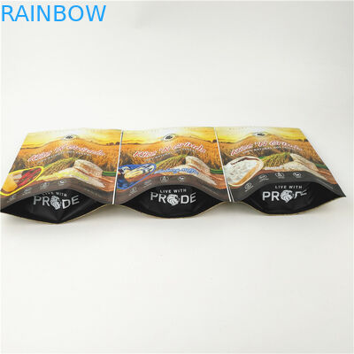 O Ziplock Resealable de Mylar da cor de CMYK ensaca 200mic está acima do malote do zíper