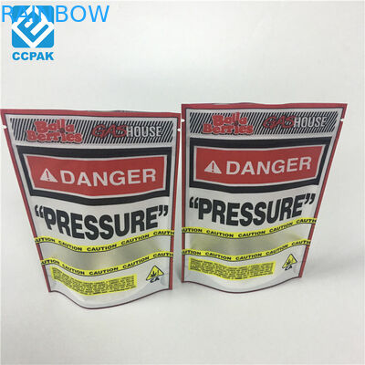 O Ziplock de Mylar do toque macio ensaca sacos cortados de Mylar das cookies da forma irregular