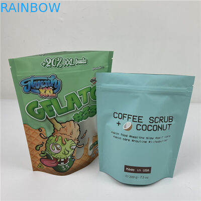 Saco de empacotamento de Edibles dos doces de Matt Smell Proof Plastic Bags 3.5g da cor de CMYK